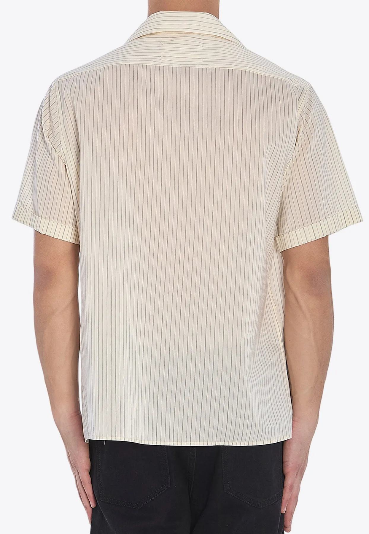 Striped Short-Sleeved Shirt