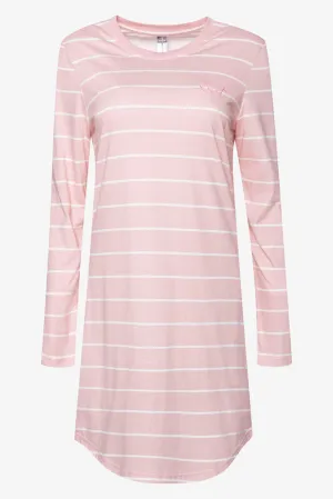 Striped Sleepshirt Pink