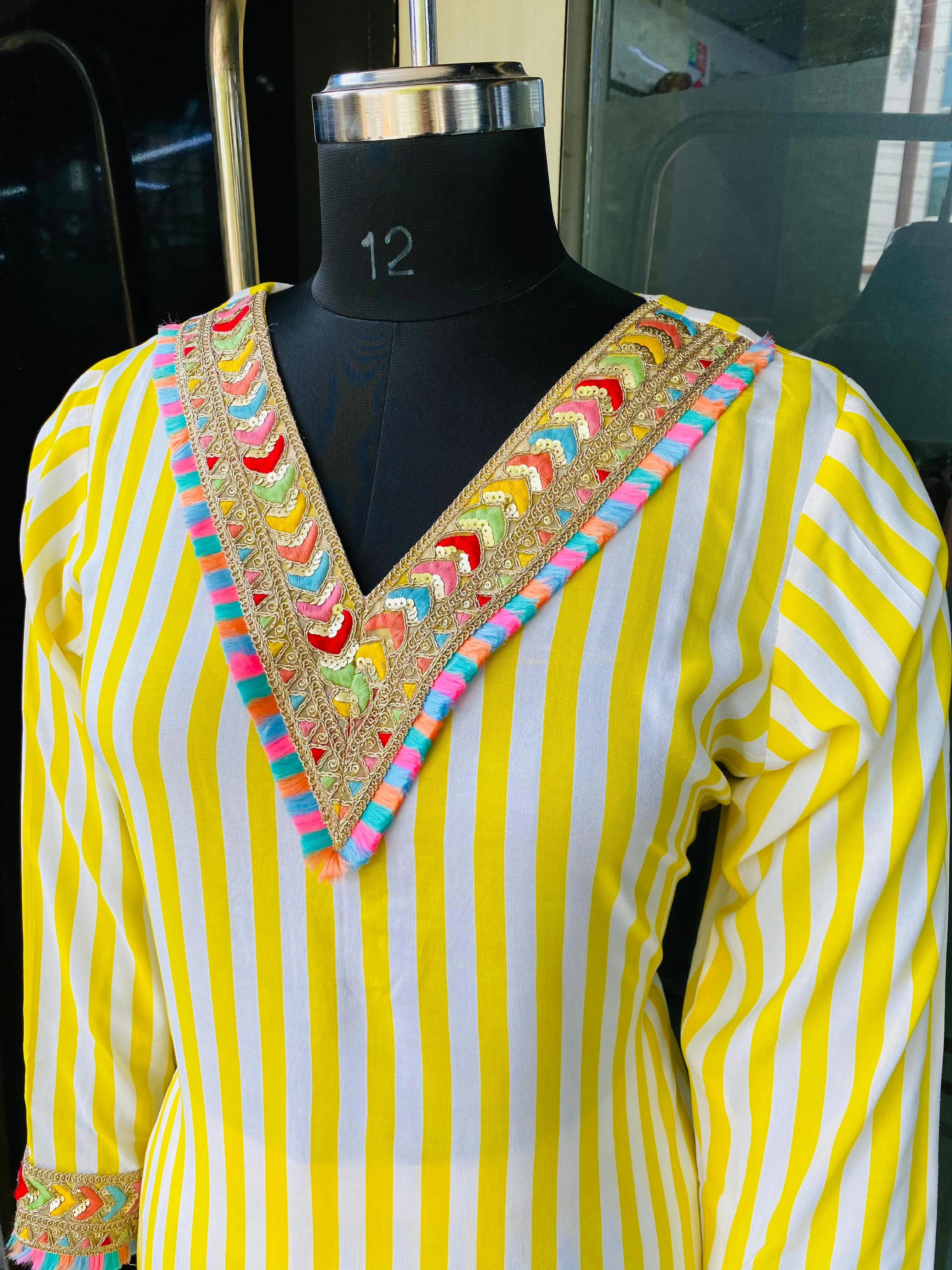 Stripes Summer Suit