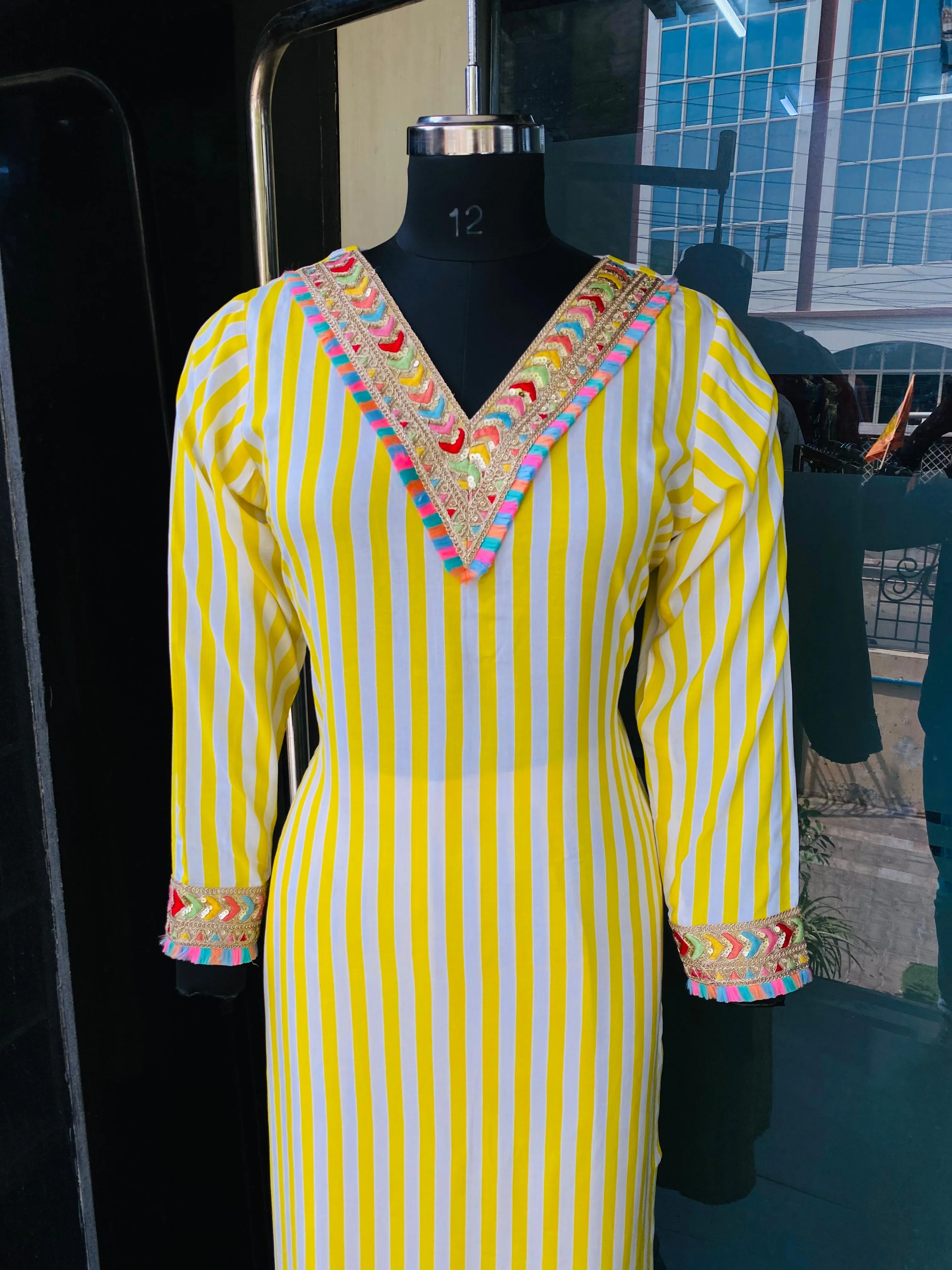 Stripes Summer Suit
