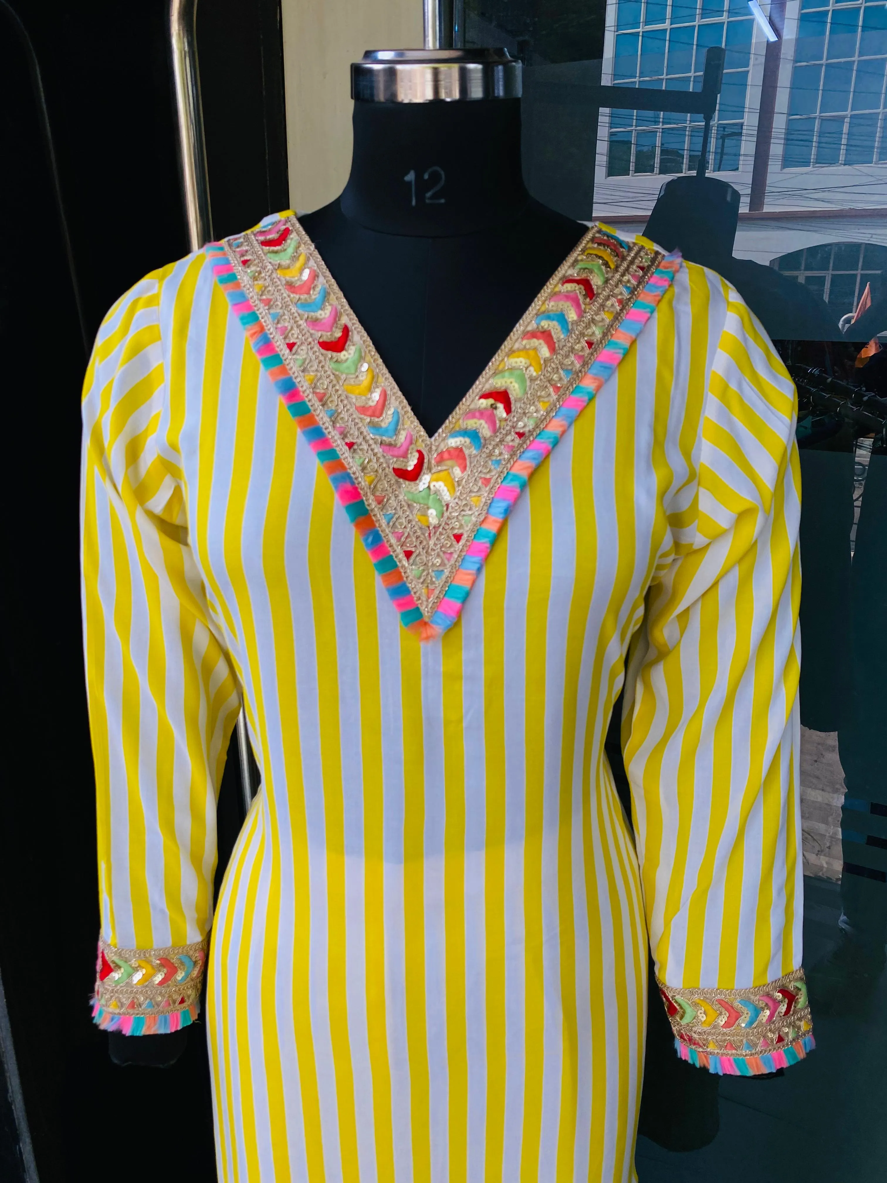 Stripes Summer Suit
