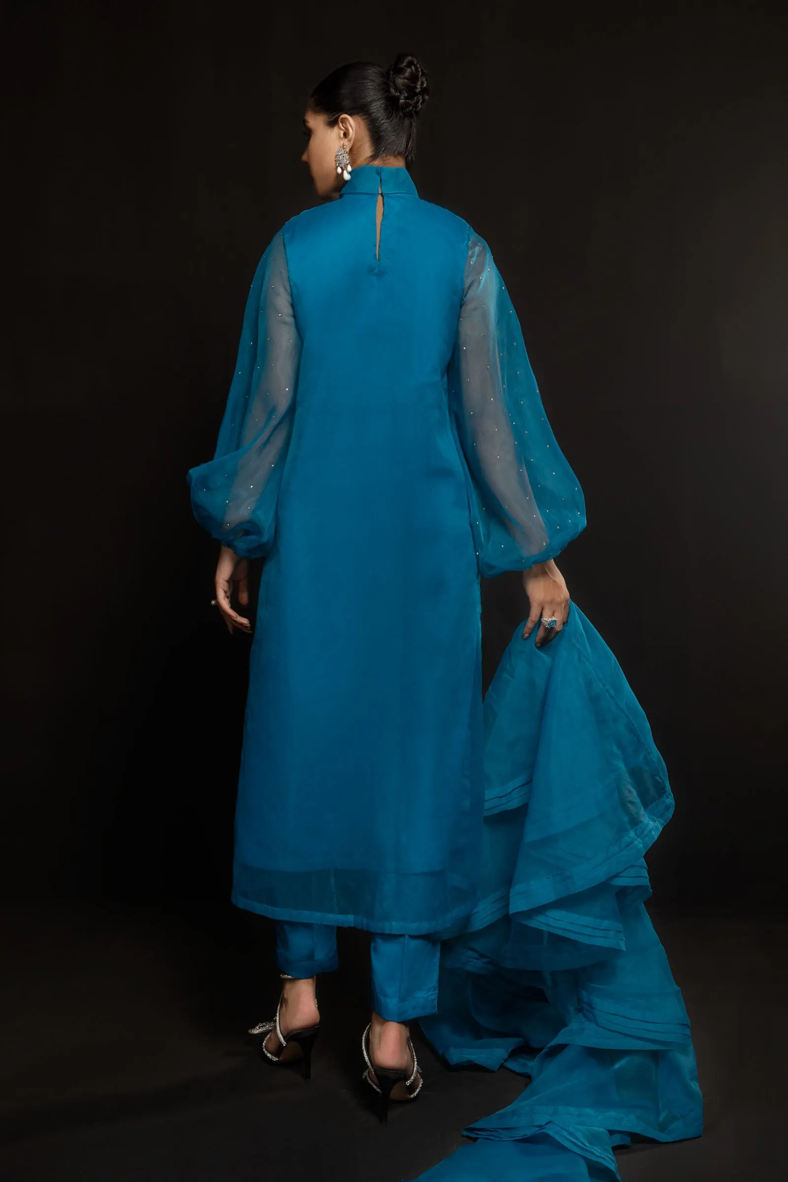 Suit Blue SF-W22-52 | Maria B Ready to Wear
