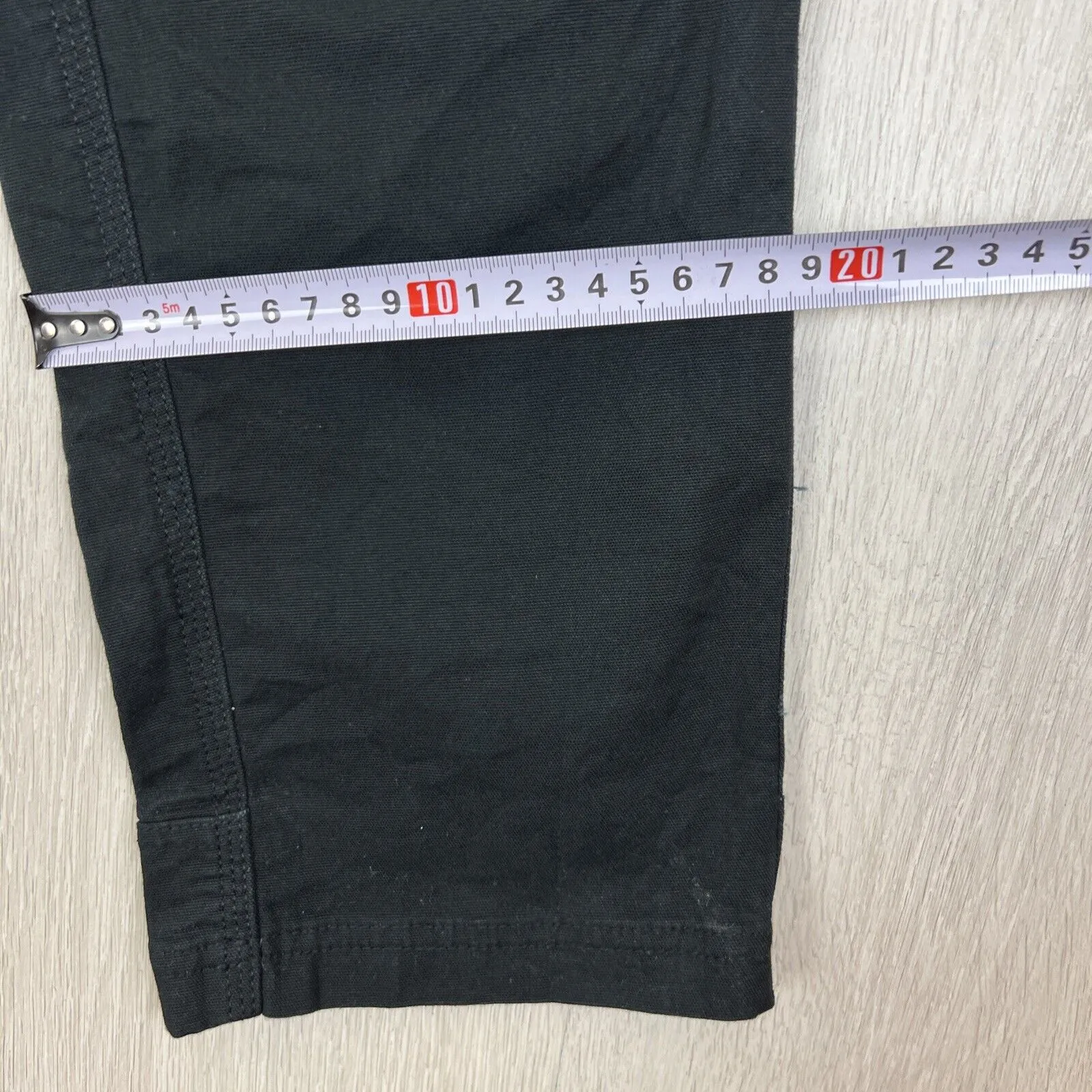 Syzmik Workwear Mens Black Work Cargo Pants Size 34