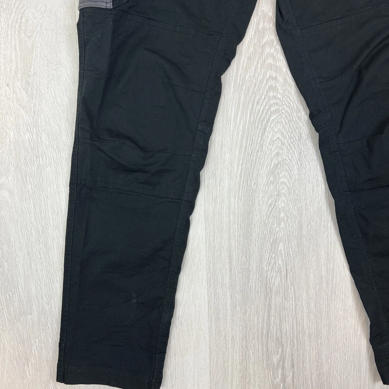 Syzmik Workwear Mens Black Work Cargo Pants Size 34