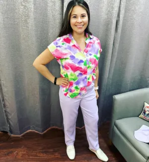 Take a Chance Pants: Lavender