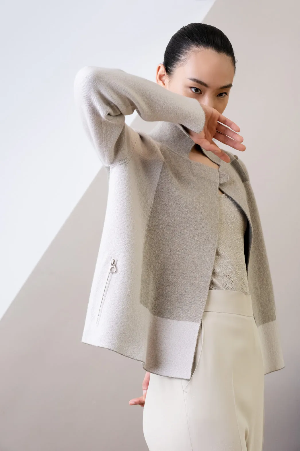 Tapered Crêpe Pants