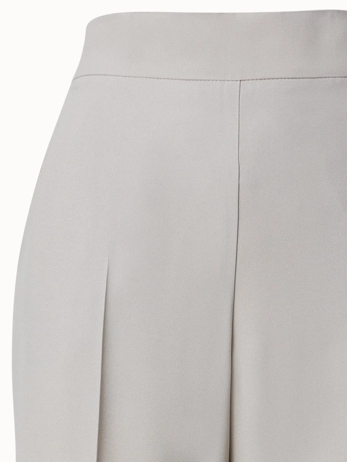 Tapered Crêpe Pants