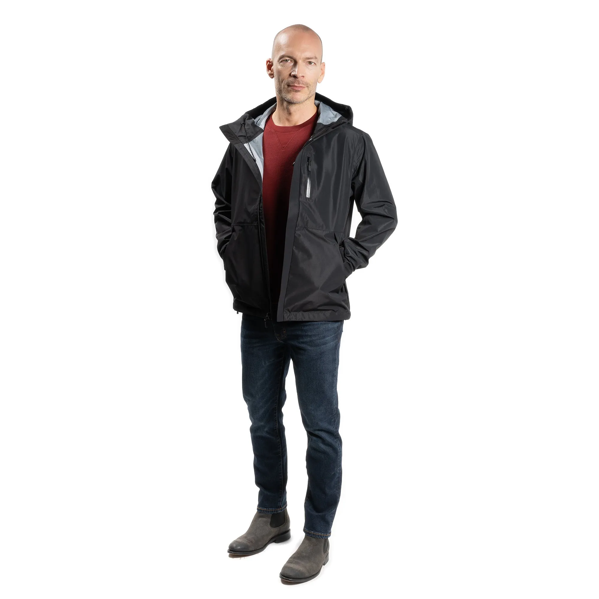 Tech Rain Jacket - Black