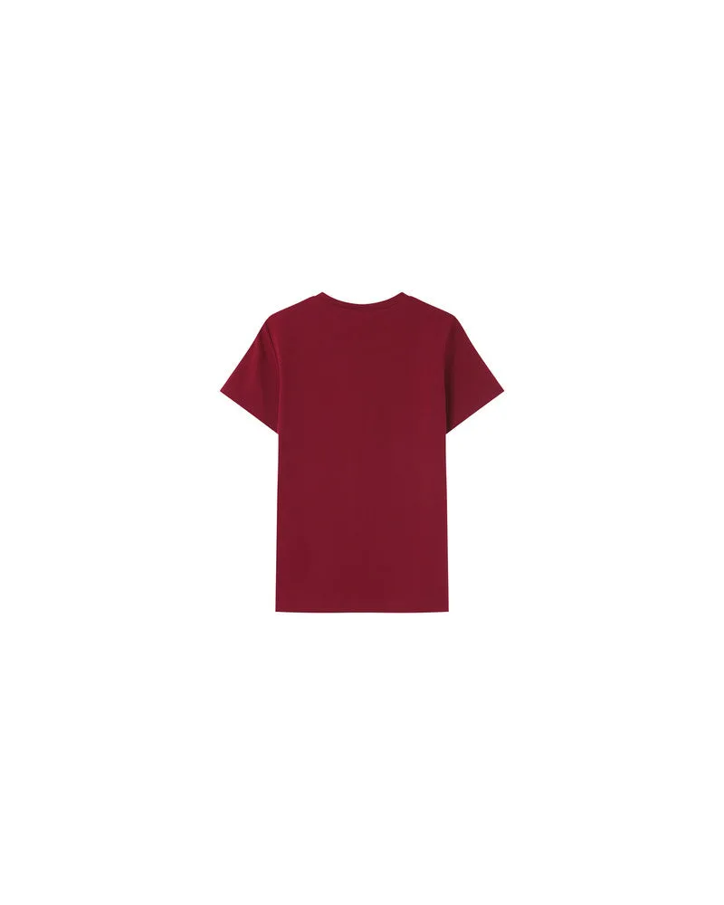 TEESHIRT BORDEAUX NICOLETTE