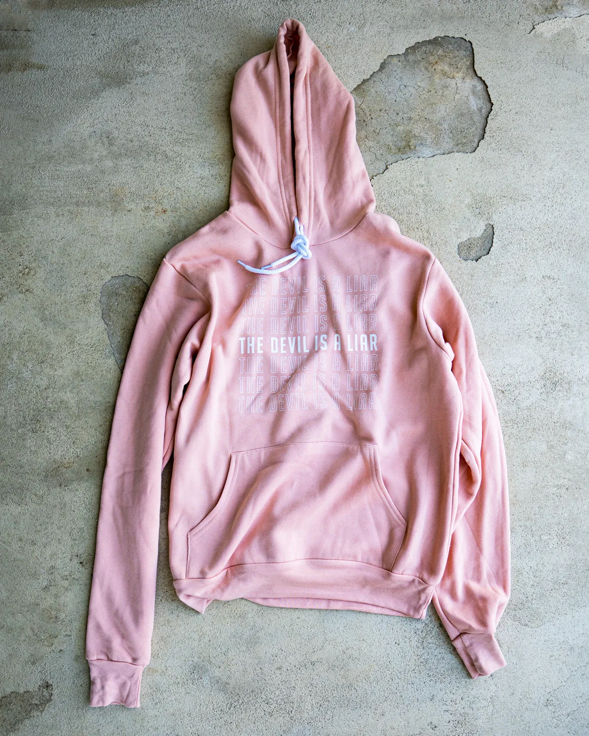 The Devil Is A Liar Adult Sponge Fleece Hoodie