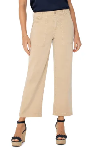 The Drea Cargo Crop Wide Leg Pants
