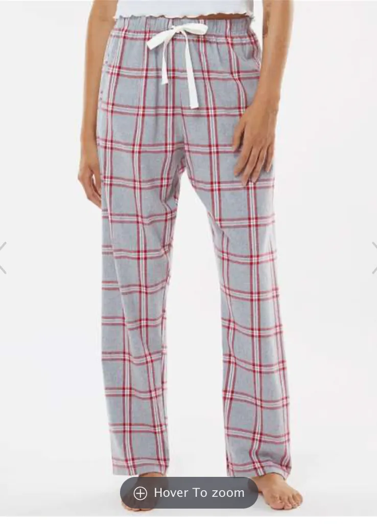 The Jessica Jammie Pants  Red Oxford** - Final Sale