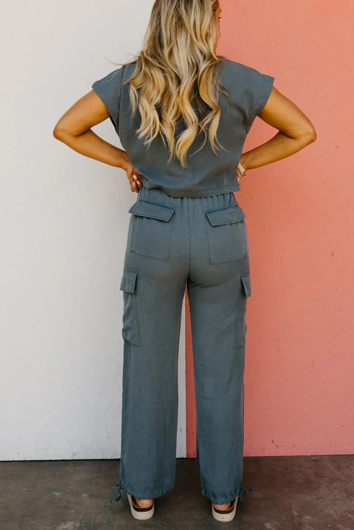 The Kara Drawstring Cargo Pants
