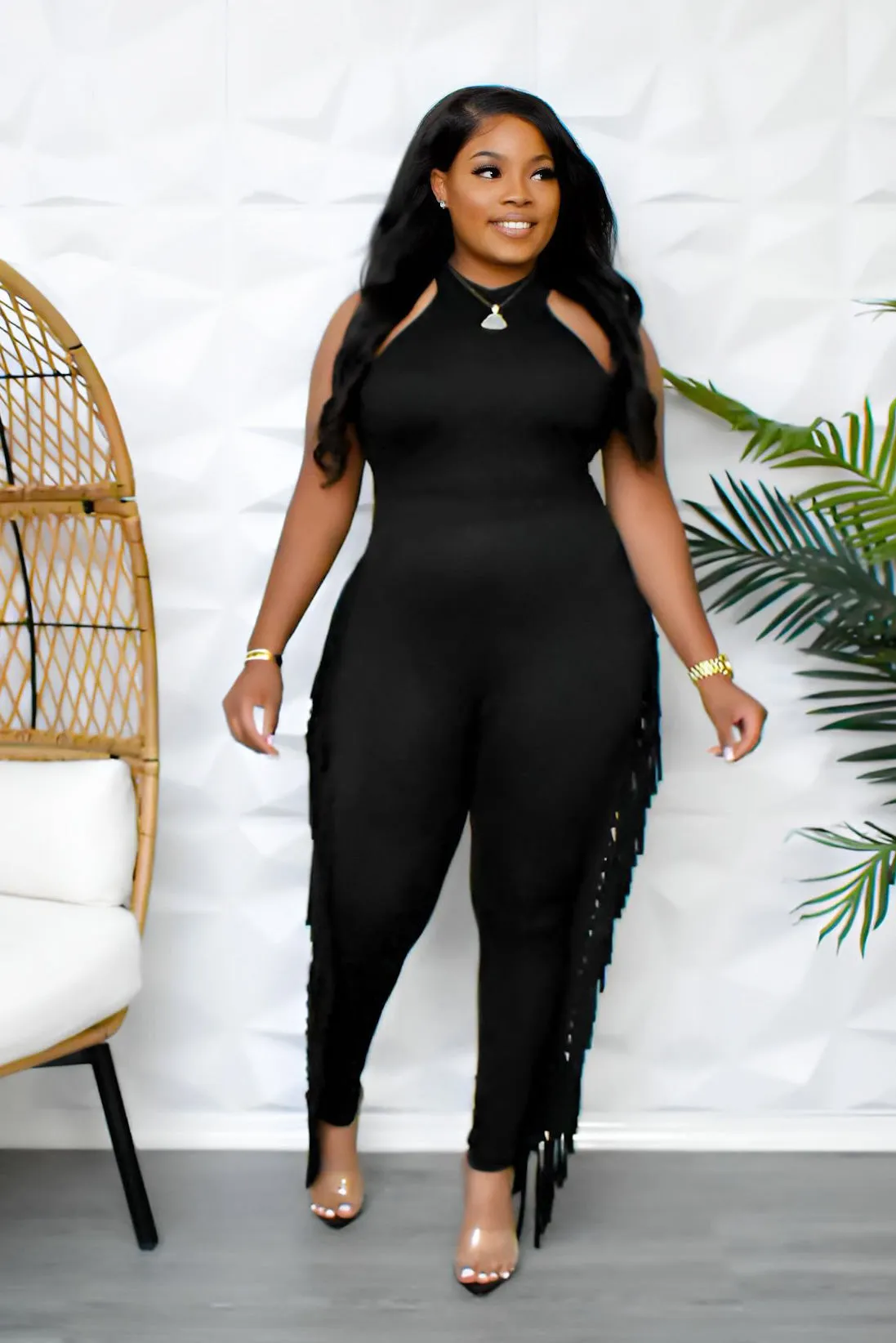 The "Make It Shake" Fringe Pants Set