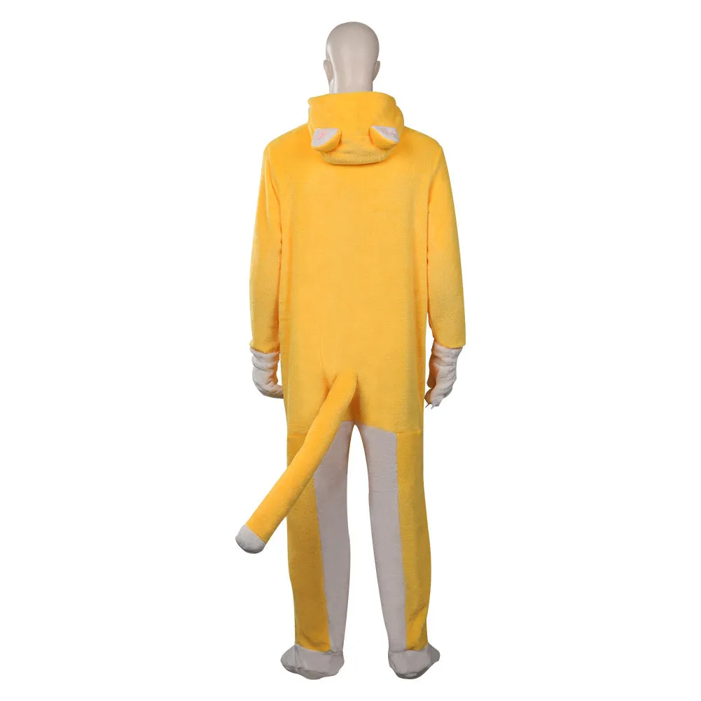 The Super Mario Bros Movie Cat Mario Cosplay Costume Sleepwear Robe Halloween Carnival Party Suit