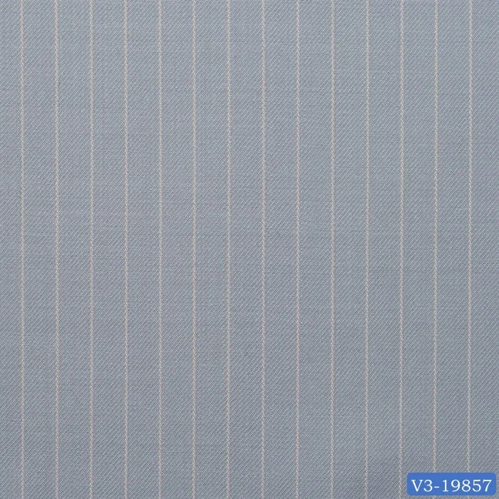 Thunder Grey Stripe Long Suit