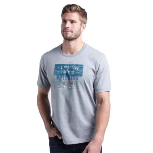 TRAVIS MATHEW MENS CHEERSIE T-SHIRT - HEATHER GREY