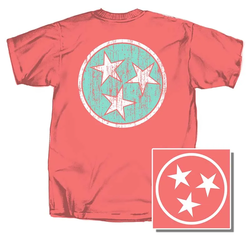 Tri-Star Short Sleeve T-Shirt