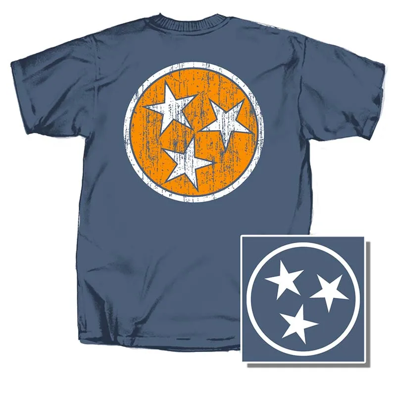 Tri-Star Short Sleeve T-Shirt