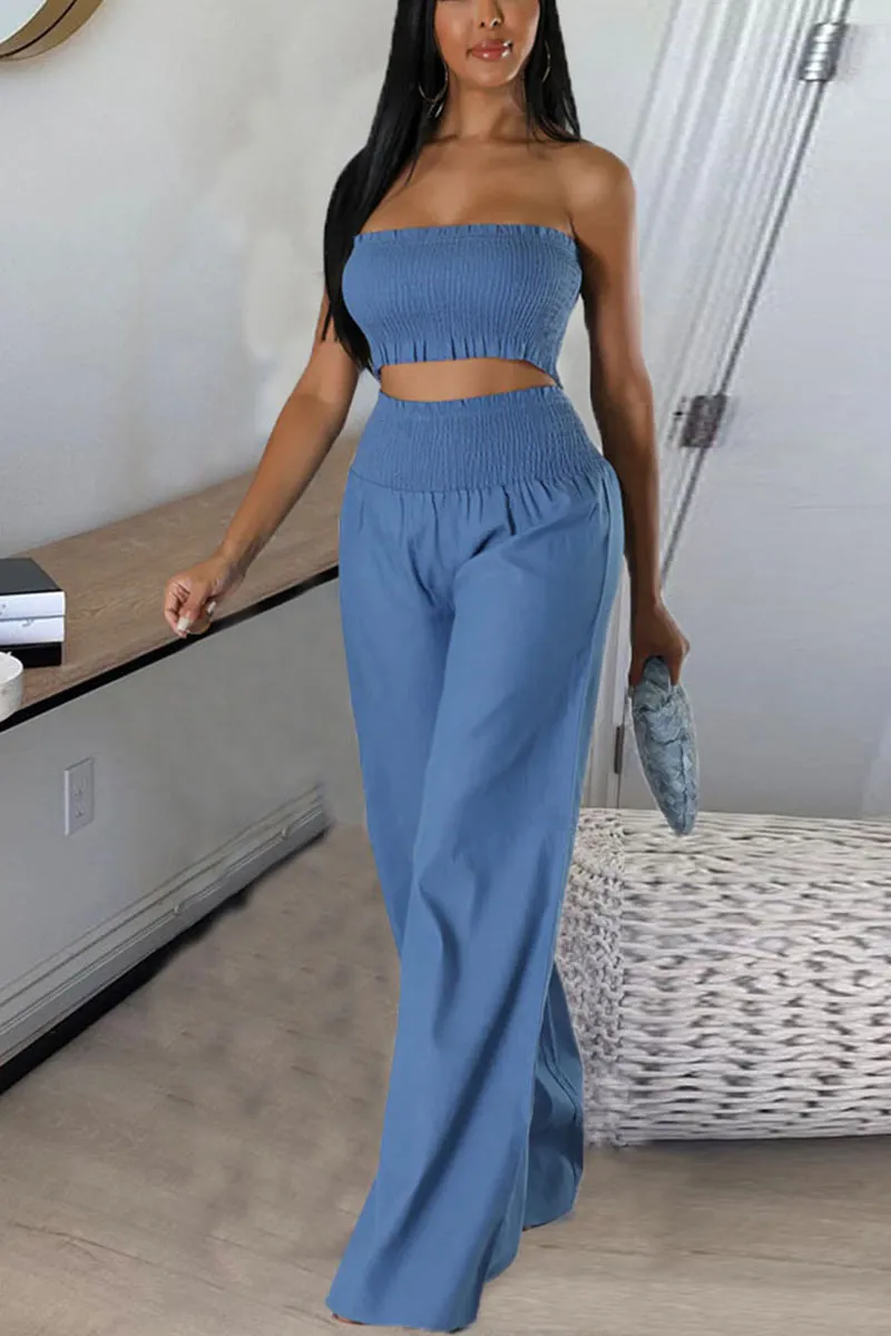 UM0112 Tube Top and Pants Set