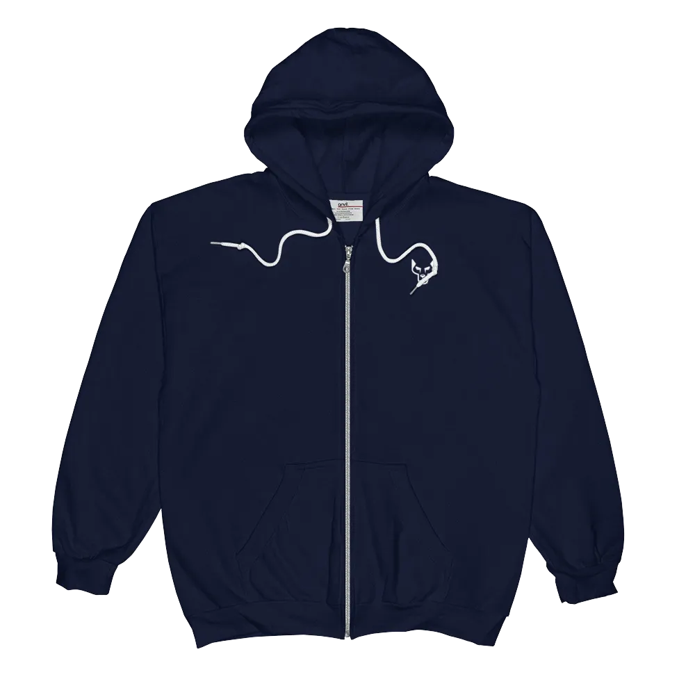Unisex  Zip Hoodie, UD Logo1