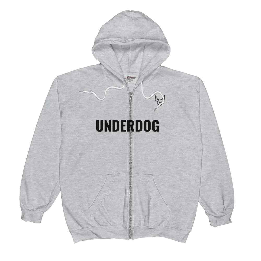Unisex  Zip Hoodie, UnderDog
