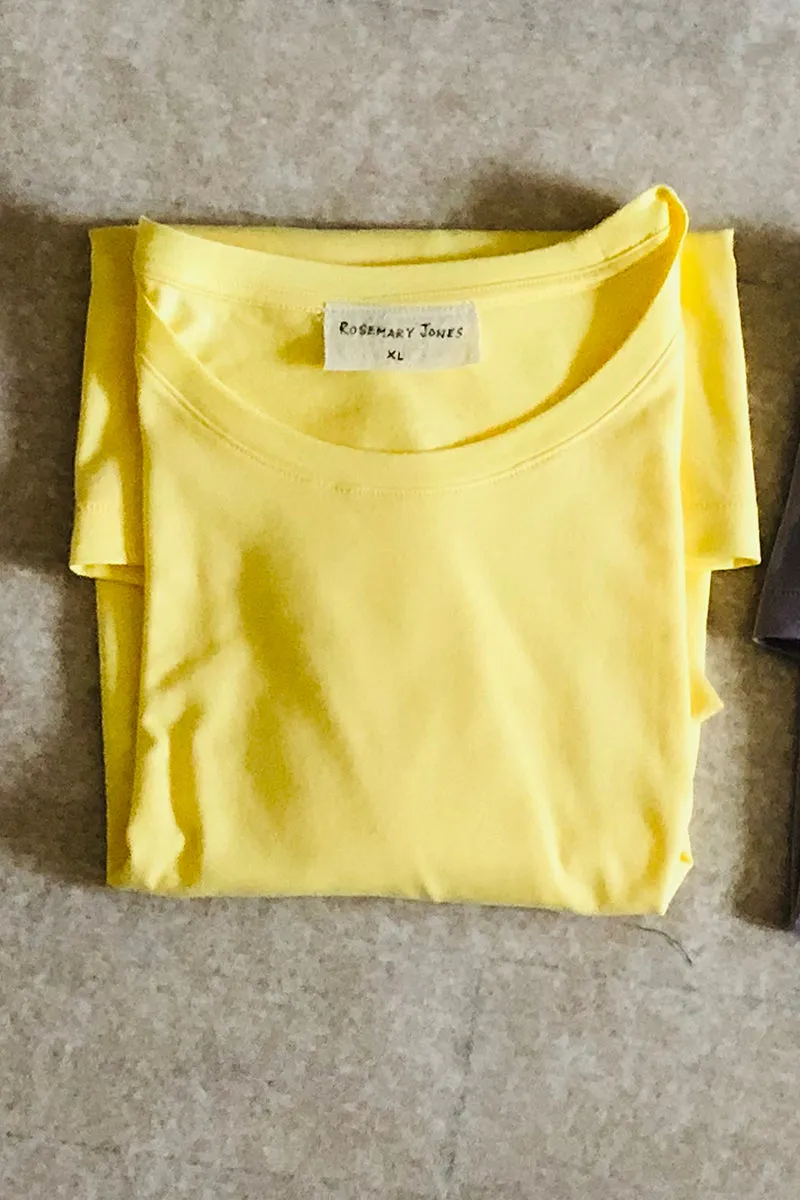 Upcyled CrewNeck Short Sleeve Tee - Style #225URJ (Lavender)