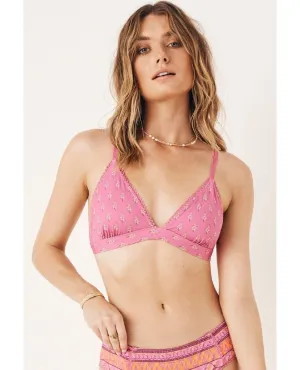 Utopia Tri Bralette Flamingo