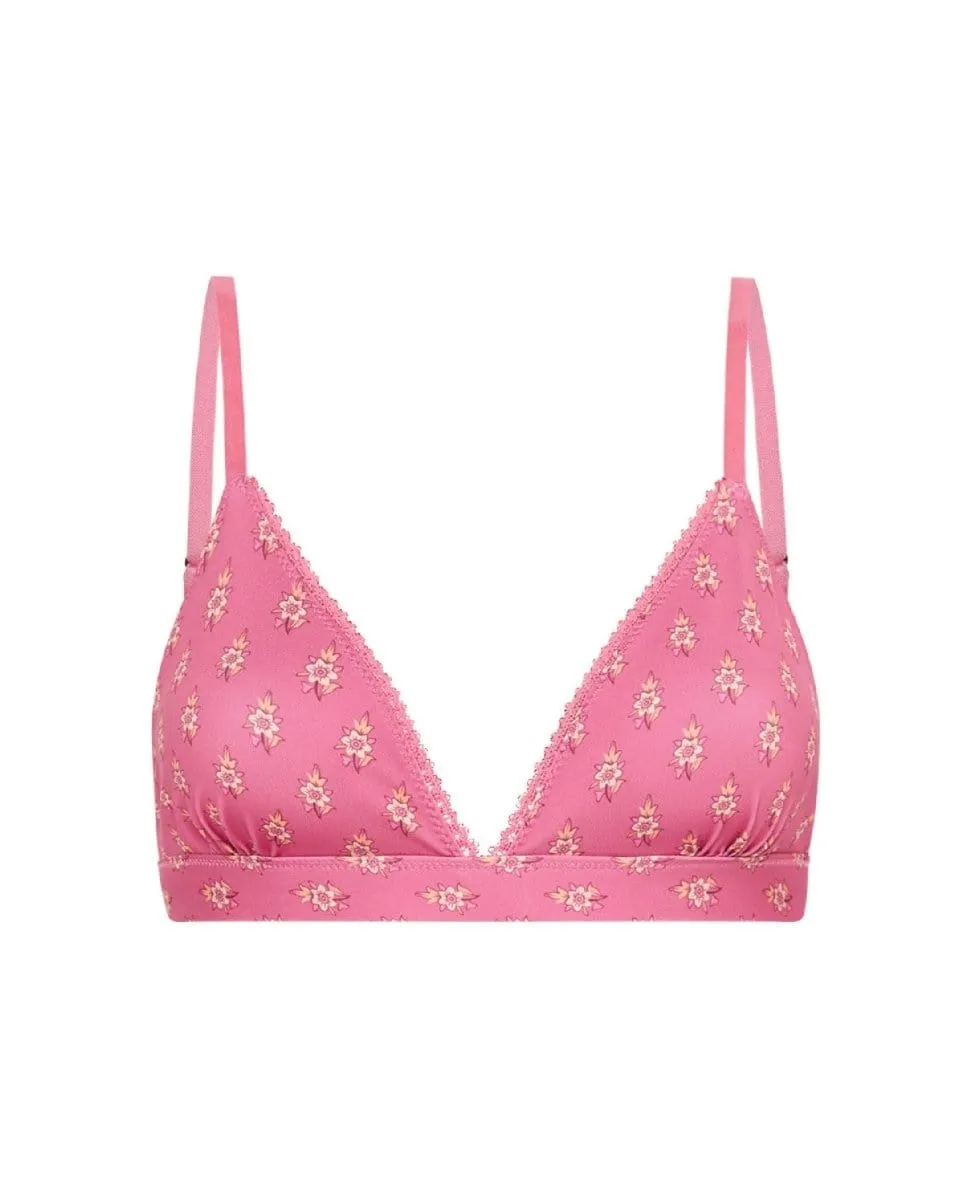 Utopia Tri Bralette Flamingo