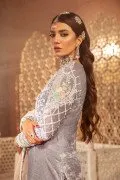 VEL-20-107-Lilac | MariaB Velvet Collection 2021 | Unstitched Embroidered Velvet Suits