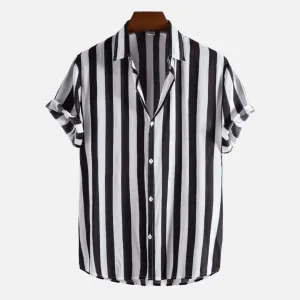 Venice Short Sleeve Striped Shirt
