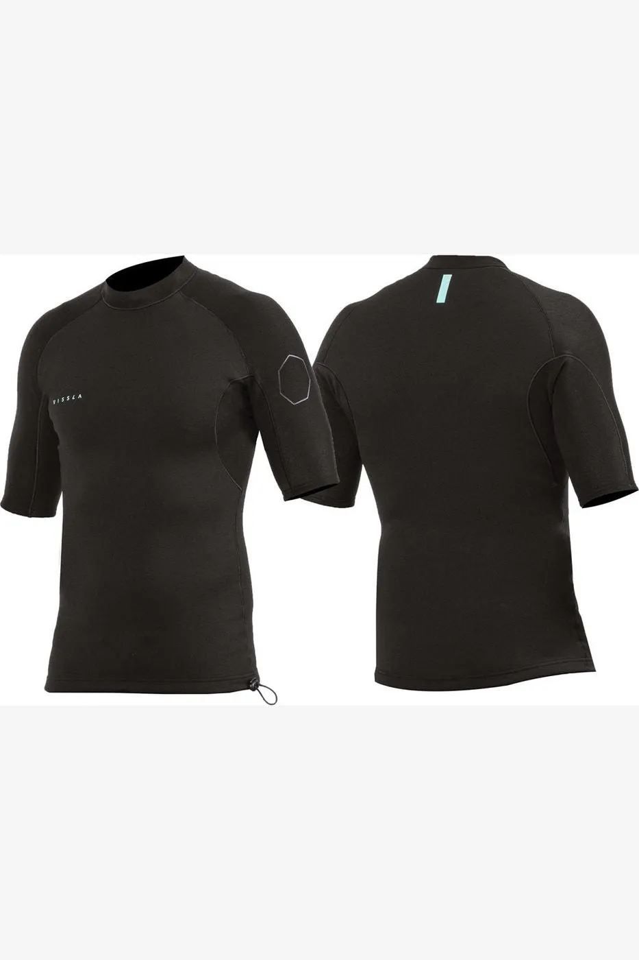VISSLA HIGH SEAS II 1MM SS JACKET - STEALTH