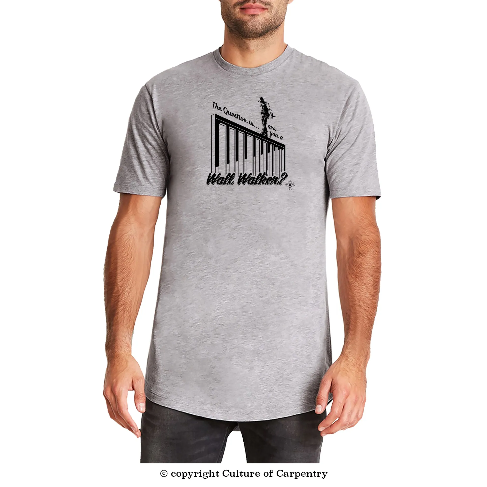 Wall Walker - Long Body T Shirt