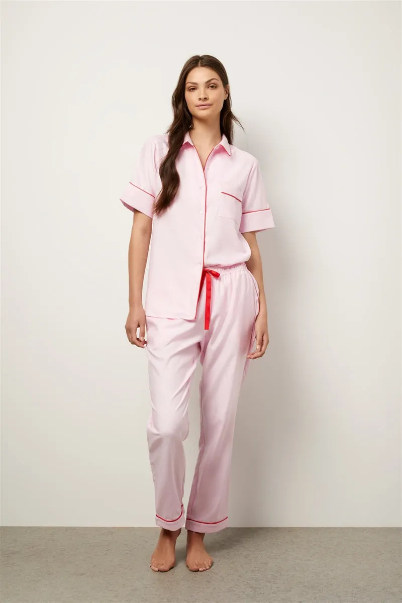 Wanderluxe Scarlett Short Sleeve PJ Set