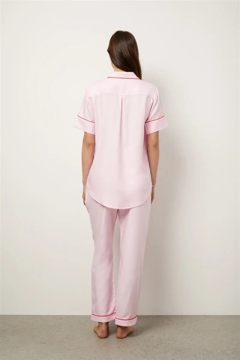 Wanderluxe Scarlett Short Sleeve PJ Set