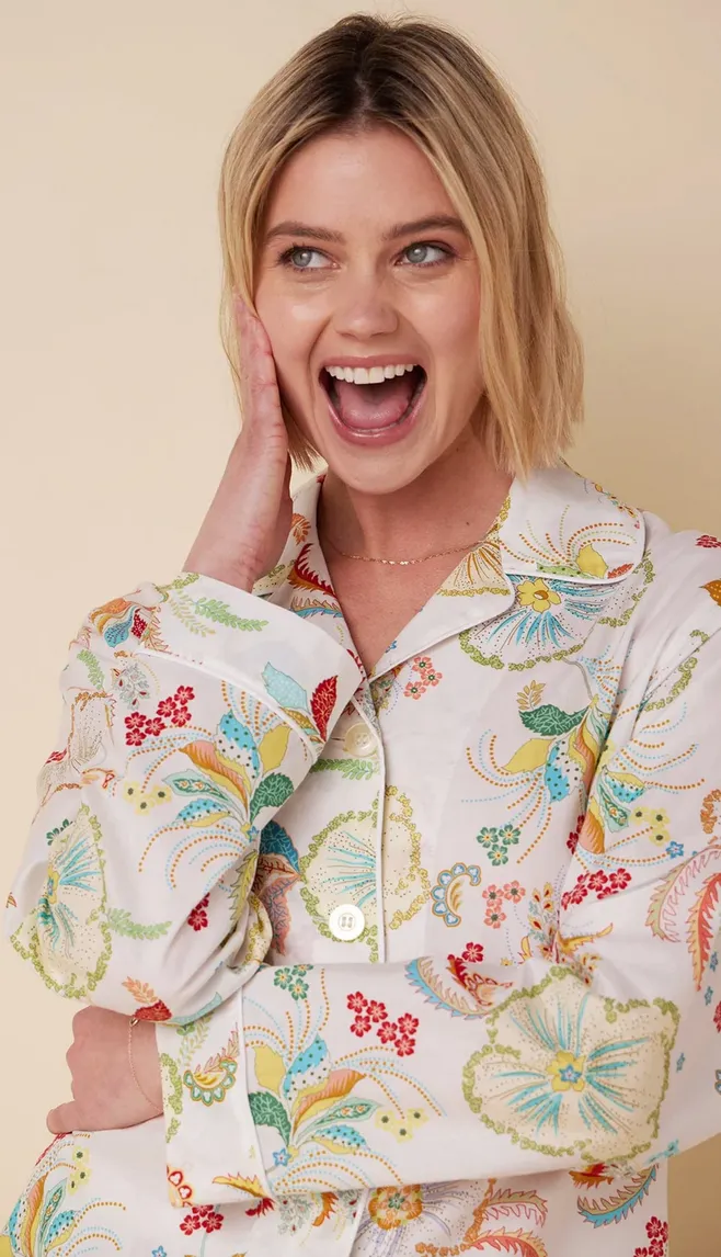 White Hawaiian Luxe Pima Pajama