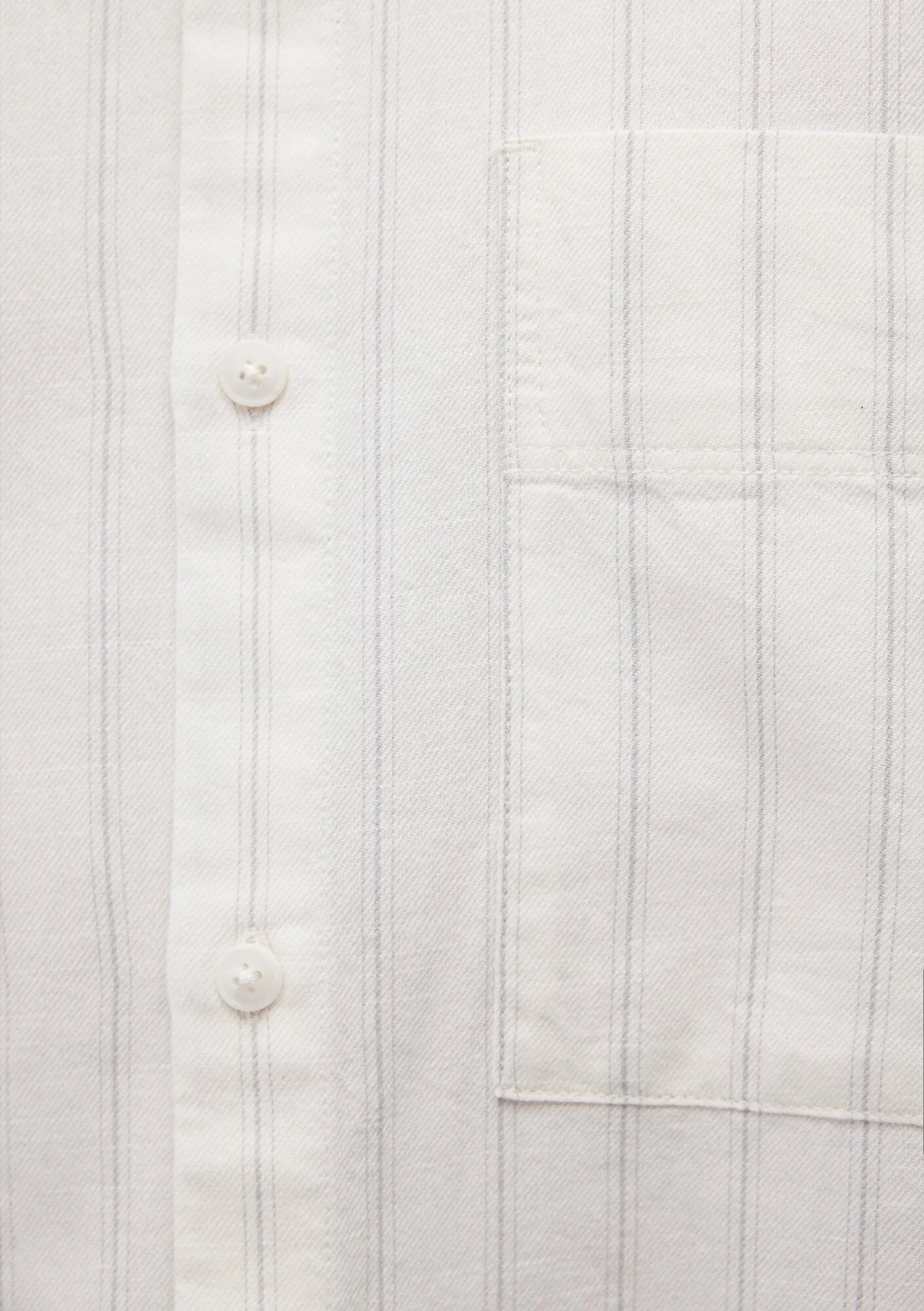 White Striped Shirt