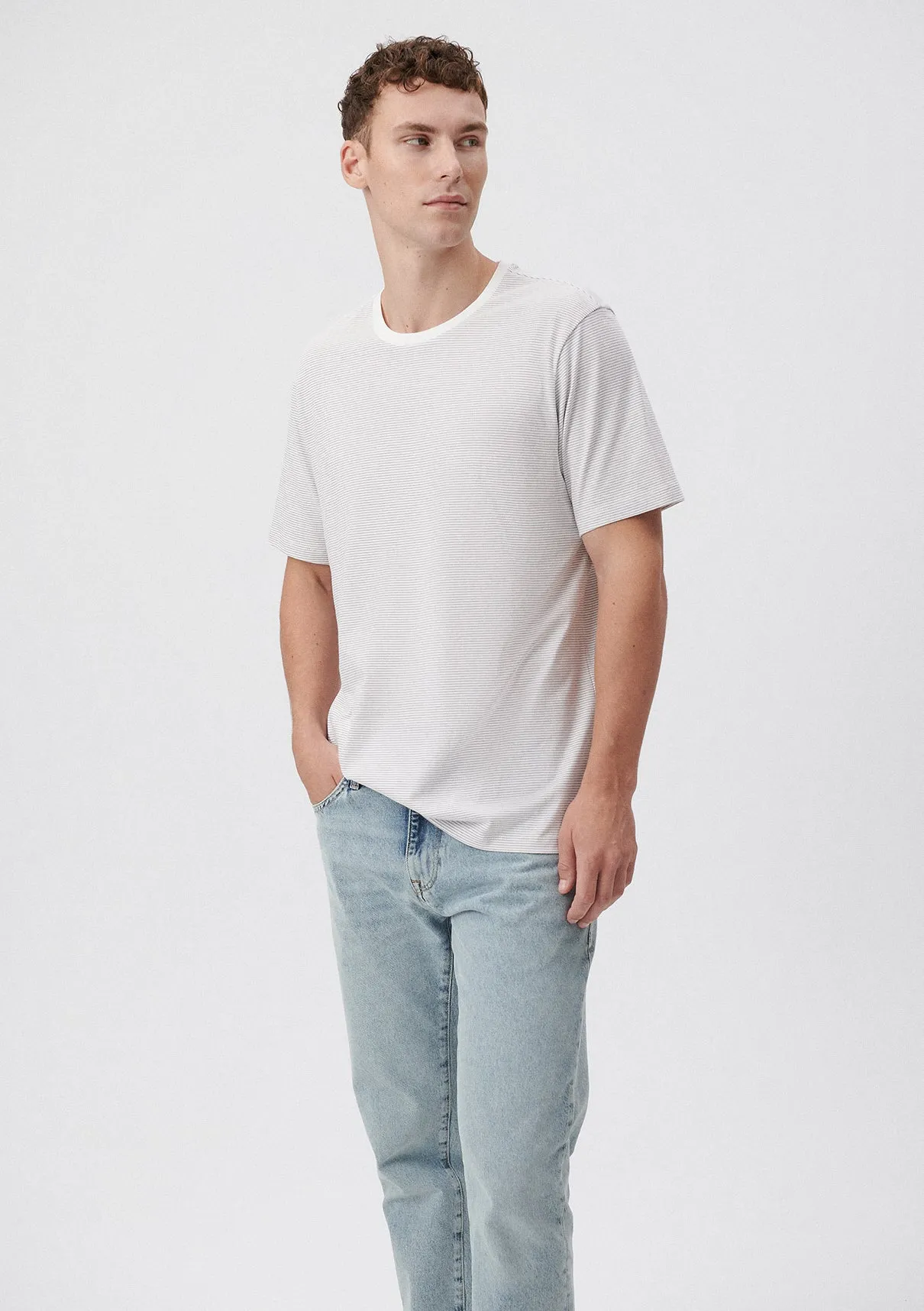 White Striped T-Shirt