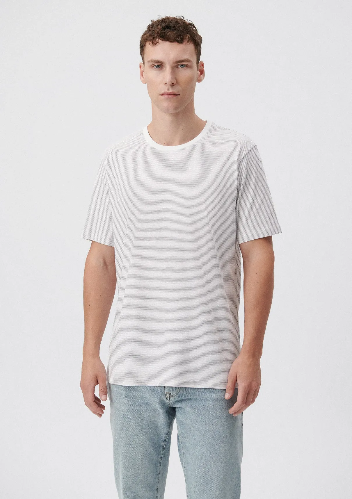 White Striped T-Shirt
