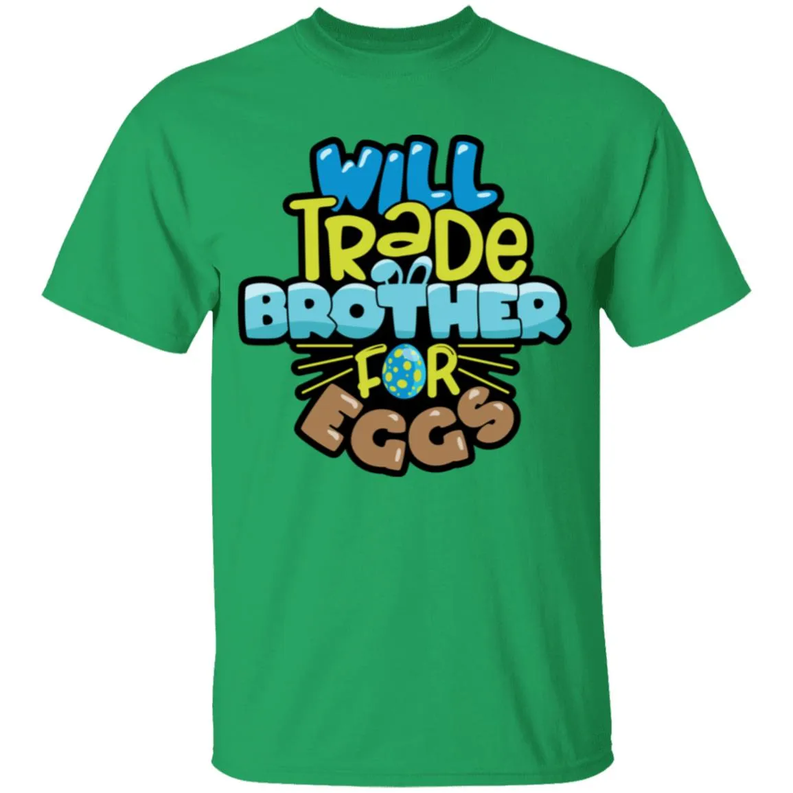 Will Trade Brother for Eggs Youth 5.3 oz 100% Cotton T-Shirt
