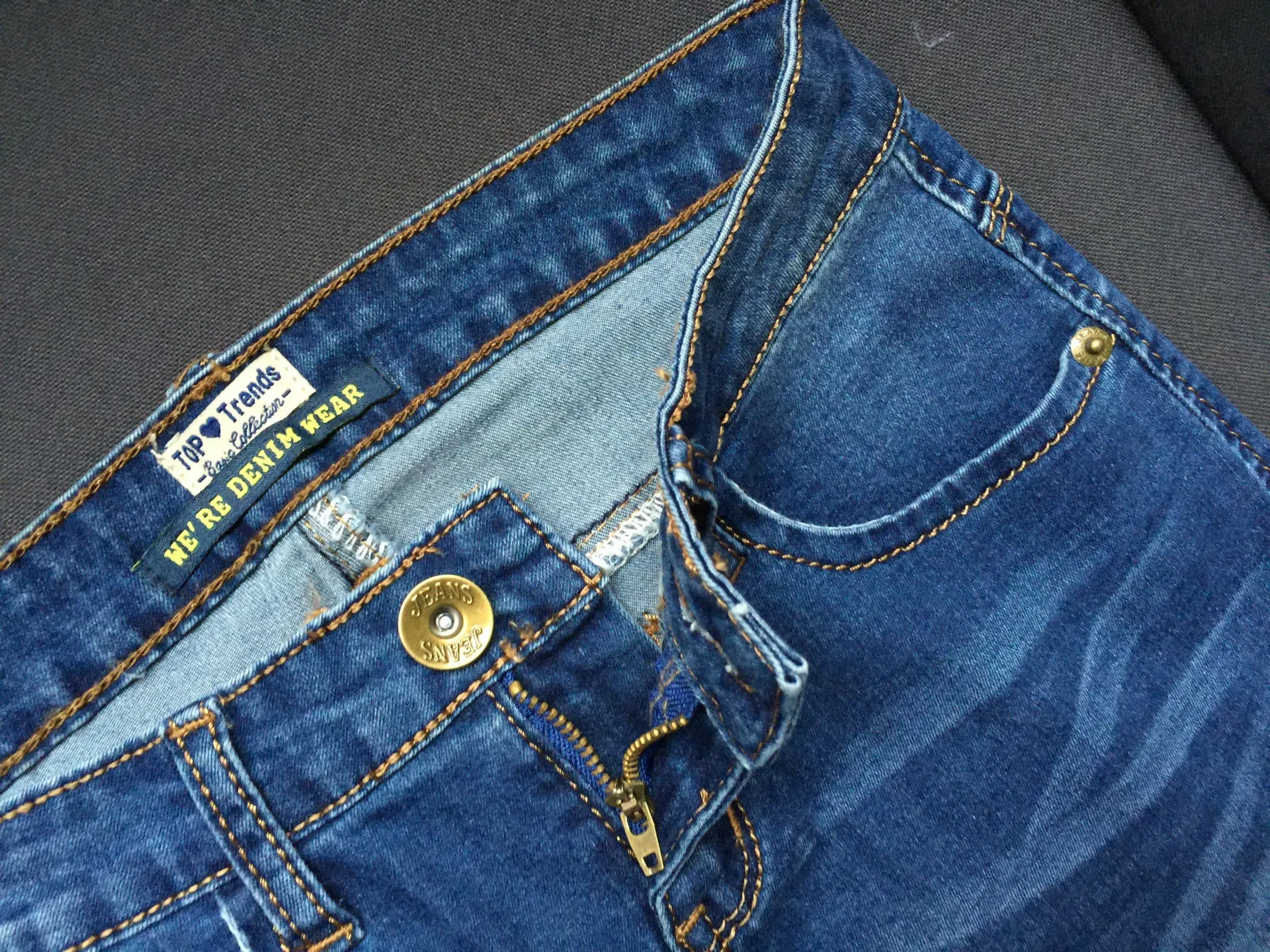 Women Super Stretch Low Waist Jeans