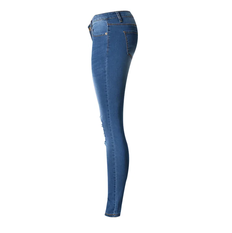 Women Super Stretch Low Waist Jeans