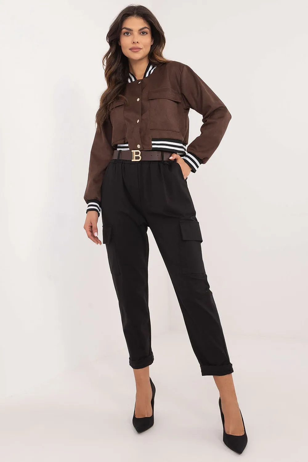 Women's high rise cargo pants