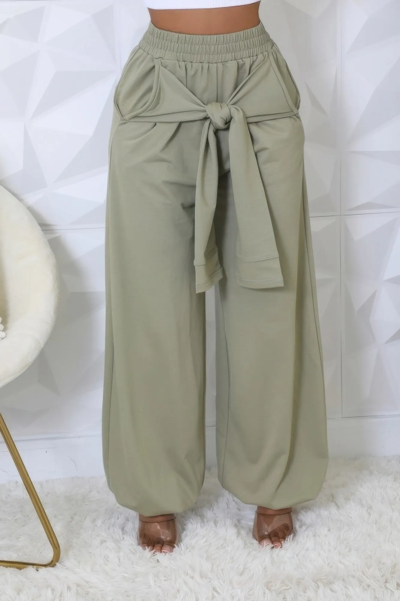 Women's High Waist Stretch Pants