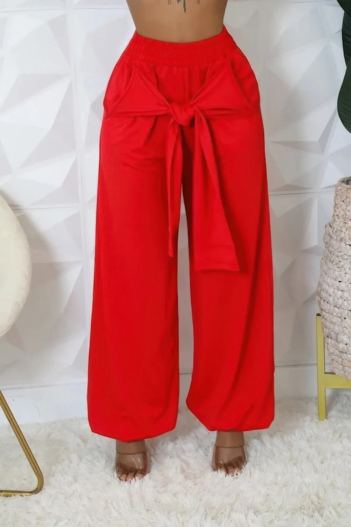 Women's High Waist Stretch Pants