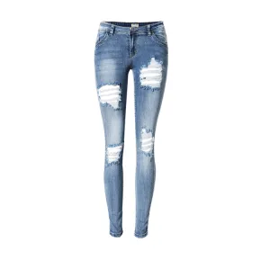 Women's Low Waist Slim Stretch Denim Pants