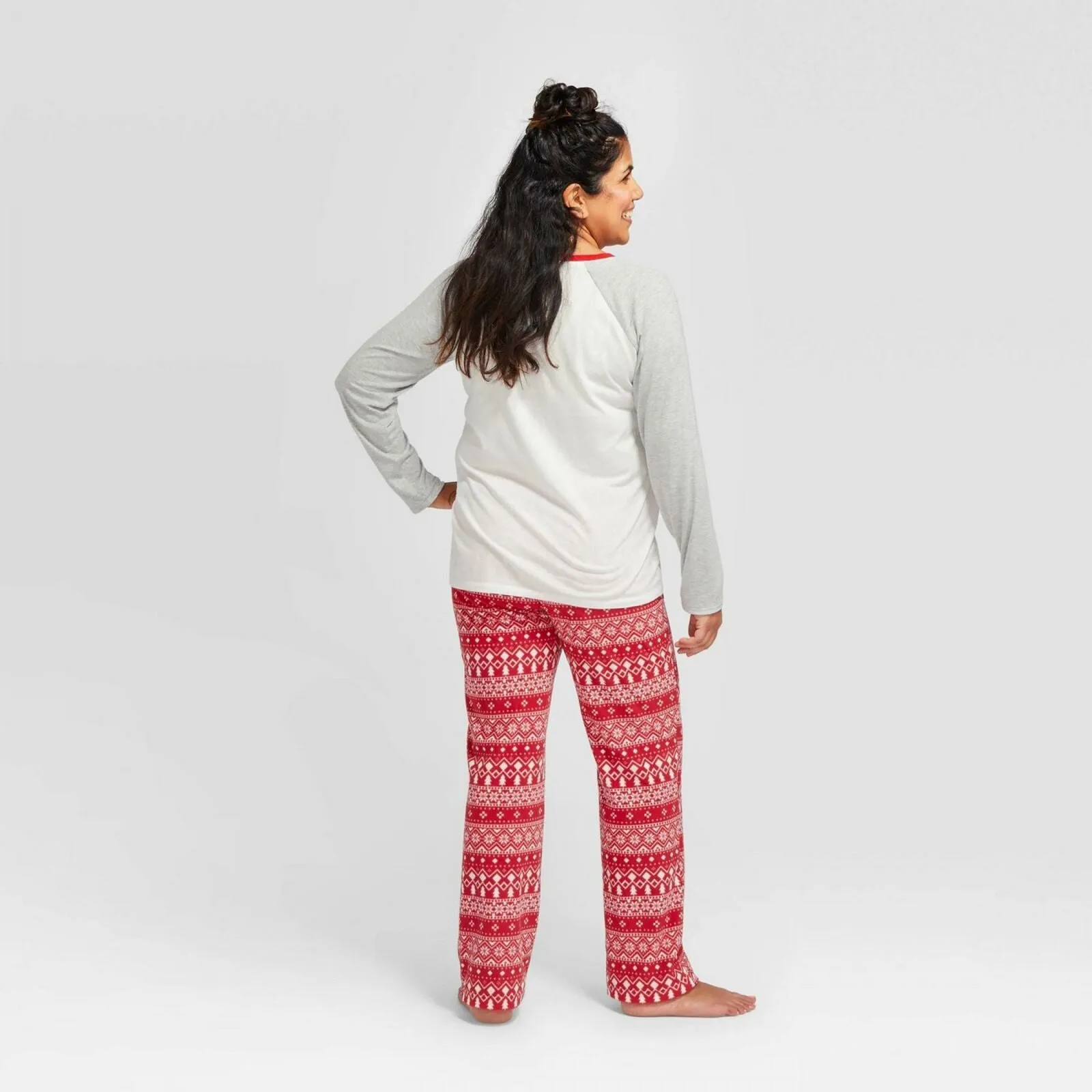Wondershop Women's Holiday Mama Bear Pajama Set
