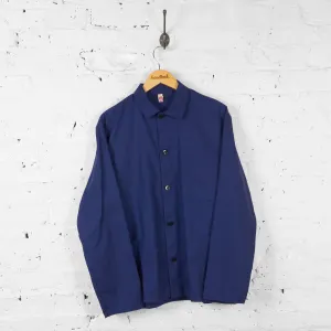 Work Chore Over Shirt - Blue - L