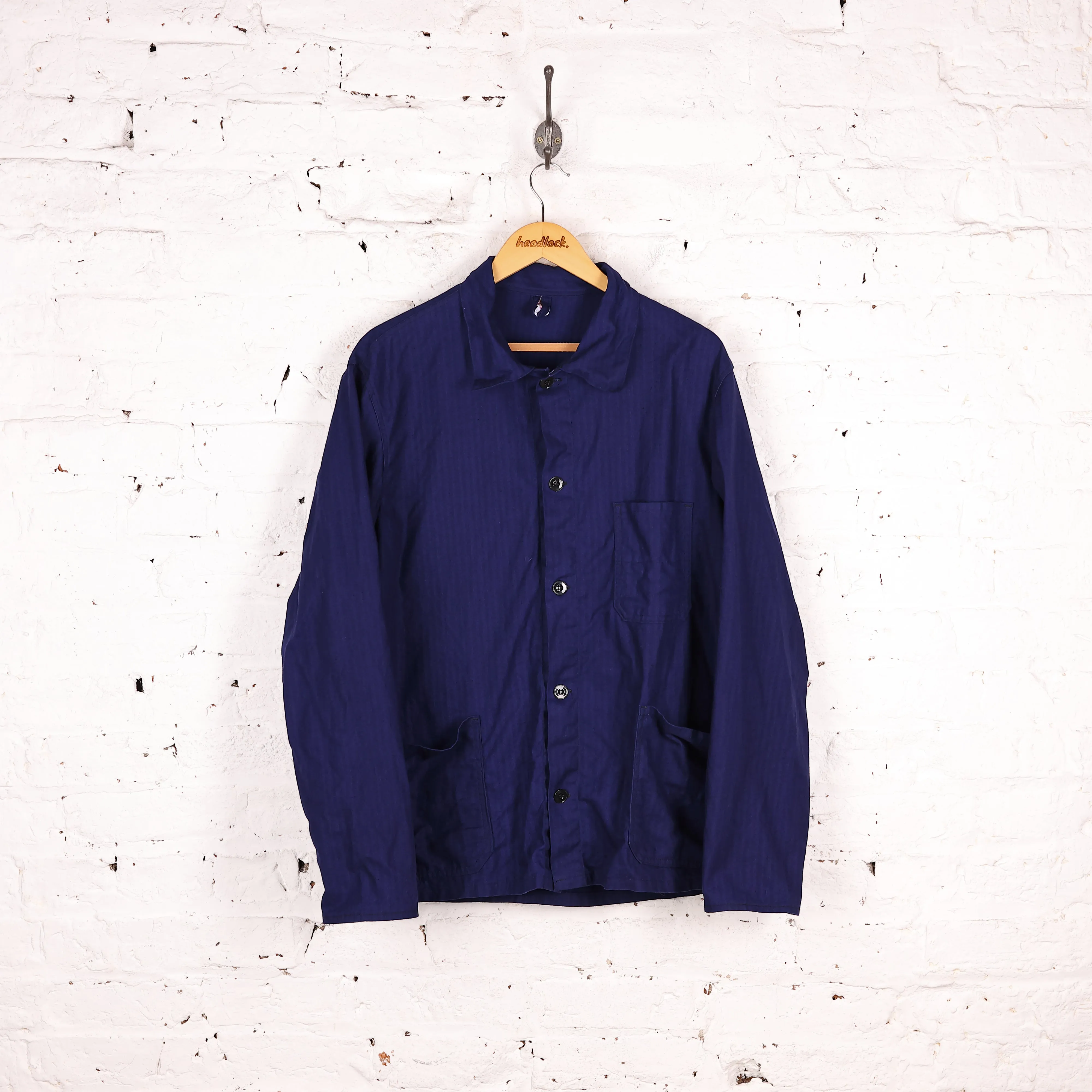 Work Chore Over Shirt - Blue - L