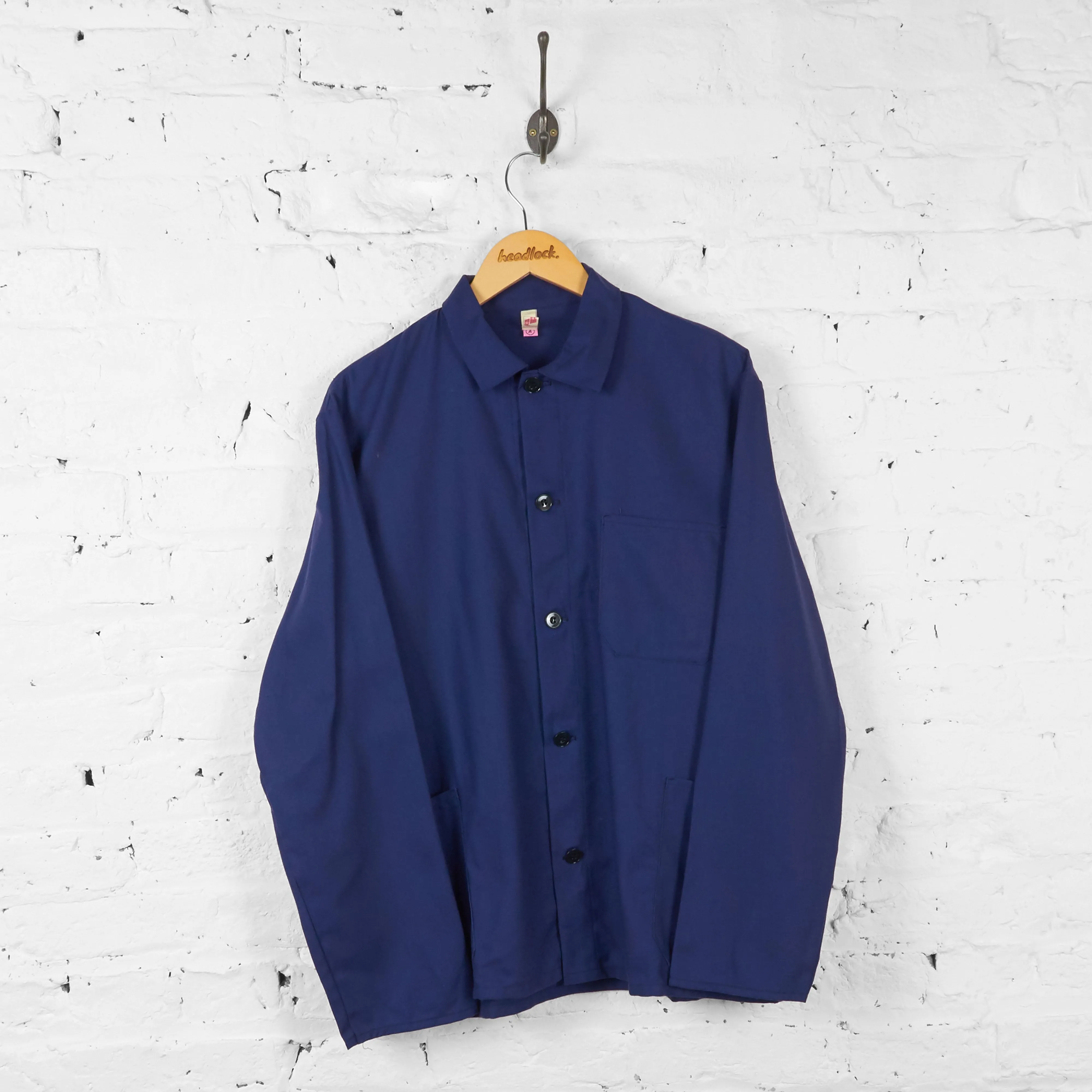 Work Chore Over Shirt - Blue - L